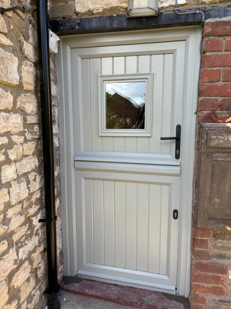 classic modern beige stable door
